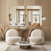 PexFix Iron Metal Frame Windowpane Wall Mirror Farmhouse Rustic Elegant Decor for Living Room Bedroom Bathroom Entryway - 2 of 4