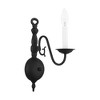 Livex Lighting Williamsburgh 1 - Light Wall Light in  Black - 2 of 4