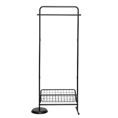 Cosway Metal Garment Rack Free Standing Closet Organizer W/5 Shelves  Hanging Bar : Target