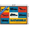 Trends International DC Comics Batman: 85th Anniversary - Minimalist The Batmobiles Framed Wall Poster Prints - 3 of 4