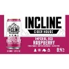 Incline Cider Company Imperial Red Raspberry Hard Cider - 6pk/12oz Cans - 2 of 3