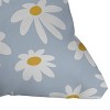 Lane and Lucia Lazy Daisies Outdoor Throw Pillow Blue - Deny Designs - 2 of 3