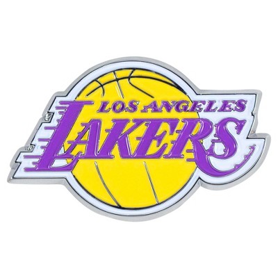 NBA Los Angeles Lakers 3D Metal Emblem