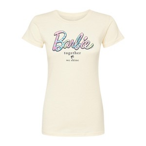 Women's - Barbie - Tie Dye Barbie Fitted Graphic T-Shirt - 1 of 2