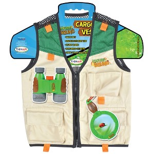 Nature Bound Green & Khaki Cargo Vest - Adventure Costume Top for Boys 5+ - 1 of 4