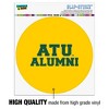 Arkansas Tech University Alumn Automotive Car Window Locker Circle Bumper Sticker - 3 of 4