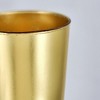 Slickblue Handcrafted Glass Vase, Conical Flower Holder, Slim Table Centerpiece, Indoor Outdoor Use, Color & Size Options - 2 of 4
