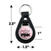 Mean Girls Pink Black Leather Keychain - 2 of 4