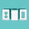 Regalo Home Safety White Outlet Cover Box Child Safety Includes Cover for Outlet or Light Switch - White - 3 of 4