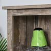 LunaLulinlk Freestanding Rustic Kitchen Buffet, Pantry Storage Cabinet, Vintage Wood - 4 of 4