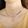 Unique Bargains Women's 14K Gold Plated Snake Chain Choker Necklace - 2 of 4