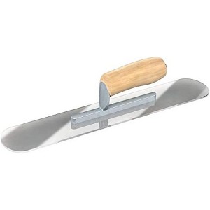 Bon Tool 12-907 Swim Pool Trowel - Plex 16-inch X 4-inch - Short Shank Camel Handle - 1 of 2