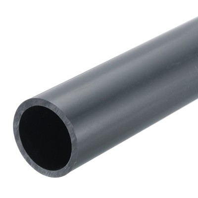 Unique Bargains PVC Water Plumb DIY Crafts High Impact Rigid Round Pipes 8" Length