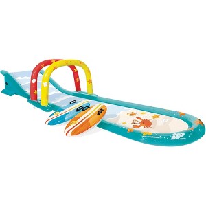 Intex: Surfing Fun Slide with Two Inflatable Surf Riders and Built-in Water Sprayer - 1 of 4