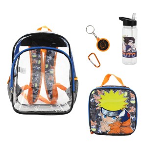 Naruto 5-Piece Backpack & Lunchbox Set With Water Bottle - 1 of 4