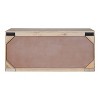 Kate & Laurel All Things Decor 30" x 10" x 14" Mezzeta Coastal Wall Cabinet with Doors, Mango Wood - 4 of 4