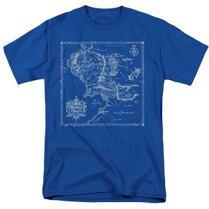 Men's Lord Of The Rings Map Of Me T-Shirt - 1 of 4