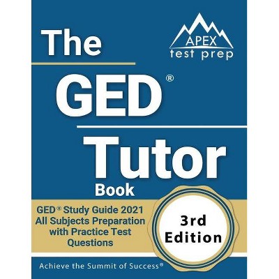 The GED Tutor Book - by  Matthew Lanni (Paperback)