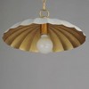 Maxim Lighting Primrose 1 - Light Pendant in  Matte White/Gold Leaf - 4 of 4