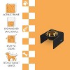 THE LICKER STORE Keaton Modern Acrylic Rectangular Elevated Pet Feeder - 3 of 4
