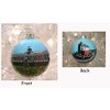 Roman 3.25" San Francisco Golden Gate Bridge and Lighthouse Ball Shaped Christmas Ornament - Blue/Green - 3 of 4