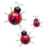 Metal Lady Bug Garden Decor (Set of 6) - 4 of 4