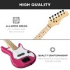 Best Choice Products 30in Kids Electric Guitar Beginner Starter Kit w/ 5W Amplifier, Strap, Case, Strings - 3 of 4
