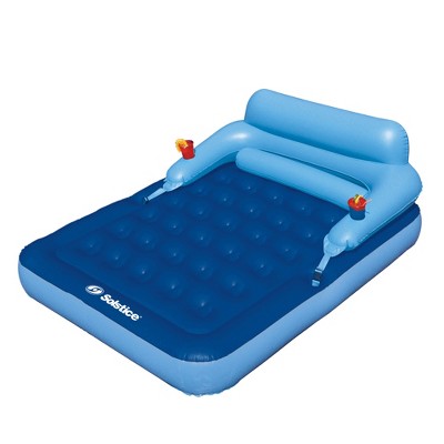 Inflatable hot sale pool beds