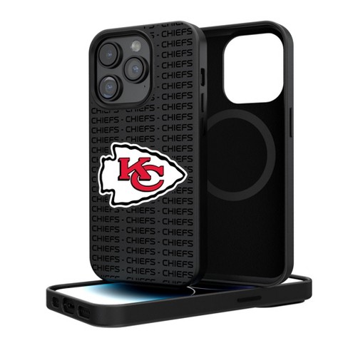 Keyscaper Kansas City Chiefs Text Backdrop Magnetic Phone Case For