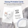 Avery Cards with Rounded Corners, 3.5" x 5", Glossy White, 100ct - 2 of 4