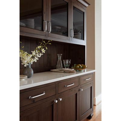 Polished Chrome 5-1/16 inch Cabinet Drawer Pull Bar