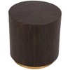 Meridian Furniture,Nile Brown Oak End Table - 3 of 4