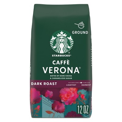 Starbucks Dark Roast Ground Coffee &#8212; Caff&#232; Verona &#8212; 100% Arabica &#8212; 1 bag (12 oz.)