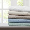 Sapphtopaz Classic Stitch Quilted Oversized Throw Blanket, 60"W x 70" Cotton-Filled Microfiber Throw Blanket for Couch or Bed - 3 of 3