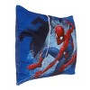 Marvel Spiderman to the Rescue Blue and Red Plush Toddler Pillow - 2 of 4