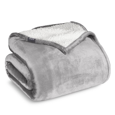 Faux Shearling Fleece Blanket by Bare Home