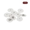 Unique Bargains Alloy Invisible Durable High Hardness Buckle Fasteners Press Studs Buttons 5 Pcs - 3 of 4