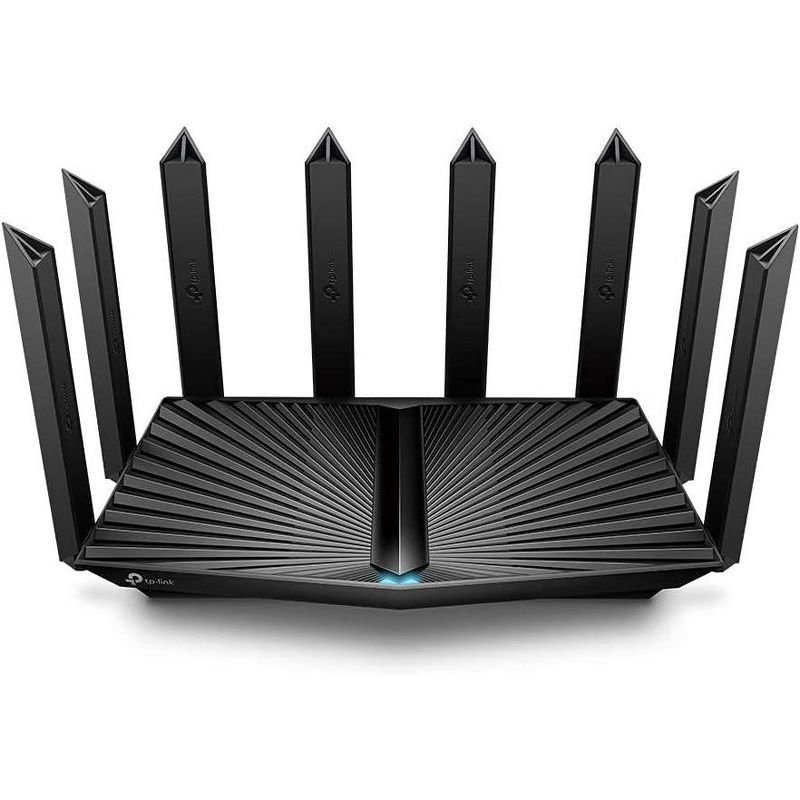 TP-Link AX6600 WiFi 6 Router (Archer AX90) Tri-Band Gigabit Wireless Internet Router High-Speed ax Router for Gaming Black Manufacturer Refurbished, 1 of 5