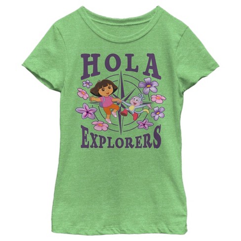 Girl's Dora the Explorer Hola Explorers T-Shirt - image 1 of 4