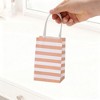 Unique Bargains Stripes Gift Bags 6 Pcs - 4 of 4