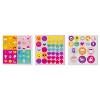 360ct Summer Themed Mini Sticker Pad: Carlton Cards Nature & Food Stickers for Teachers & Girls, 12 Sheets - 3 of 3