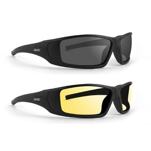 2 Pairs of Epoch Eyewear Epoch 3 Sunglasses with Clear, Yellow Lenses - 1 of 4