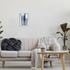 Stupell Industries Layers of Blue and White Abstract Movements Framed Giclee Art, White, 11" x 14" - 3 of 4