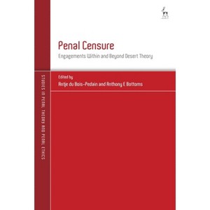 Penal Censure - (Studies in Penal Theory and Penal Ethics) by  Antje Du Bois-Pedain & Anthony E Bottoms (Hardcover) - 1 of 1