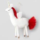 7" Felt Unicorn Christmas Tree Ornament - Wondershop™