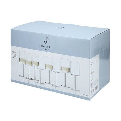 13oz 8pk Glass Modo White Wine Glasses Zwiesel Glas Target