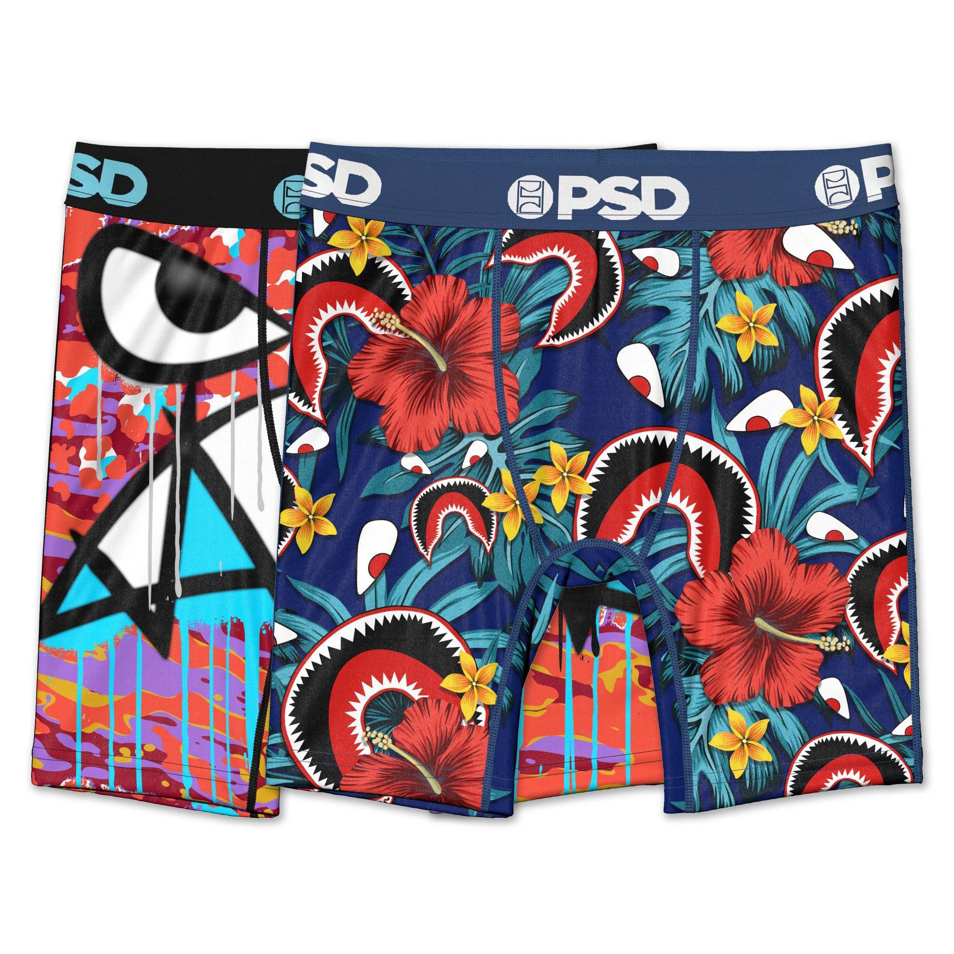 PSD Boys' 2pk Warface Wild Boxer Brief Underwear - Multicolored