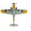 Messerschmitt BF 109F-4 Fighter Aircraft "Staraya Russia, Soviet Union" 1941 German Luftwaffe 1/48 Diecast Model by Hobby Master - 4 of 4