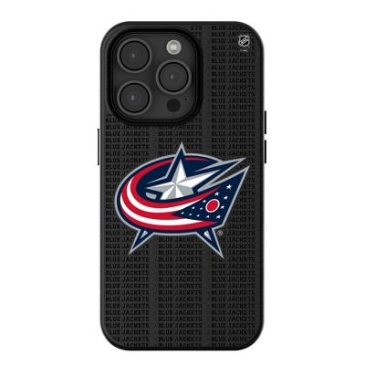 Keyscaper NHL Eastern Conference Teams Text Backdrop MagSafe Compatible Cell Phone Case for Apple iPhone