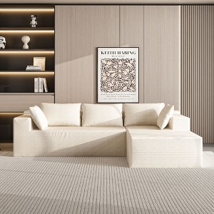Famapy Modern Chenille U - shaped Sectional Sofa - Comfort and Style for Contemporary Living Spaces - 1 of 4